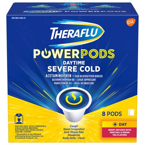 Theraflu Power Pods Daytime Severe Cold logo