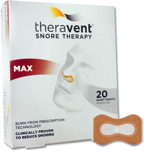 Theravent Advanced Nightly Snore Therapy Max logo