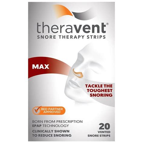 Theravent Snore Therapy Strips Regular