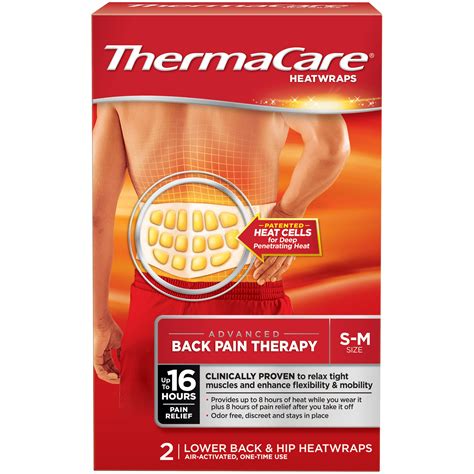 ThermaCare HeatWraps Back Pain Therapy