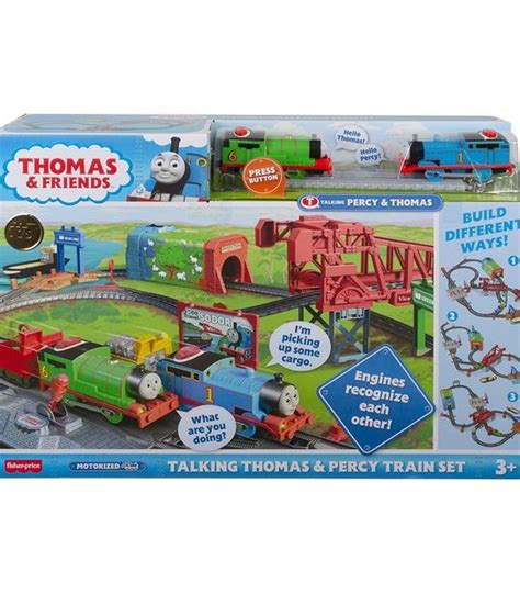 Thomas & Friends (Mattel) Talking Thomas & Percy Train Set logo
