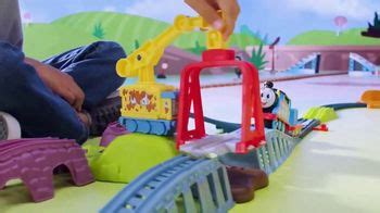 Thomas & Friends Launch & Loop Maintenance Yard TV commercial - Crank the Lever