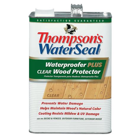 Thompson's Water Seal Waterproofer Plus Clear Wood Protector logo