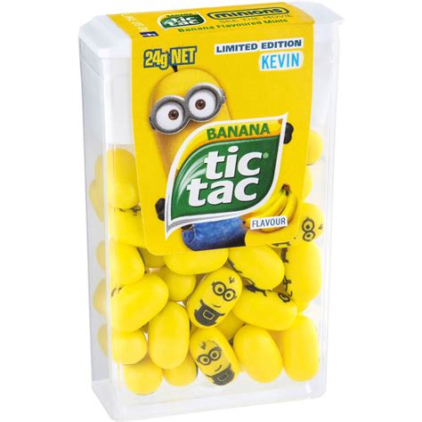 Tic Tac Minions: Banana & Tangerine