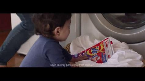 Tide Pods TV commercial - Laundry Pac Safety