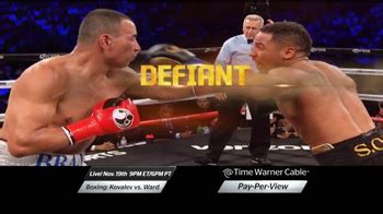 Time Warner Cable On Demand TV Spot, 'Boxing: Kovalev vs. Ward'