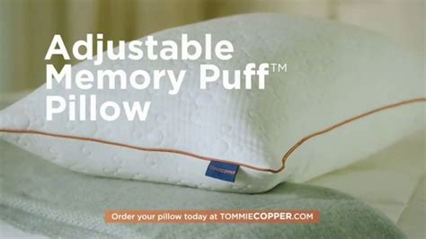Tommie Copper Adjustable Memory Puff Pillow TV commercial - Customizable Pillow