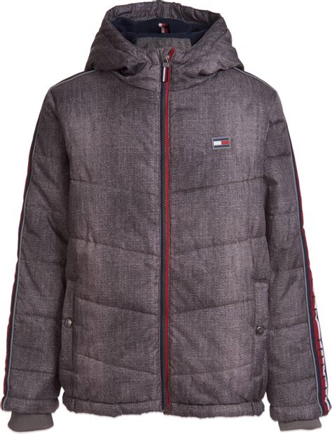 Tommy Hilfiger Little Boys Crosby Signature Puffer Jacket