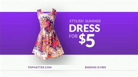 Tophatter TV commercial - Brand Name Products: Summer Dress and Ring