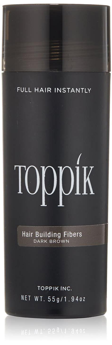 Toppik Hair Building Fibers Dark Brown logo
