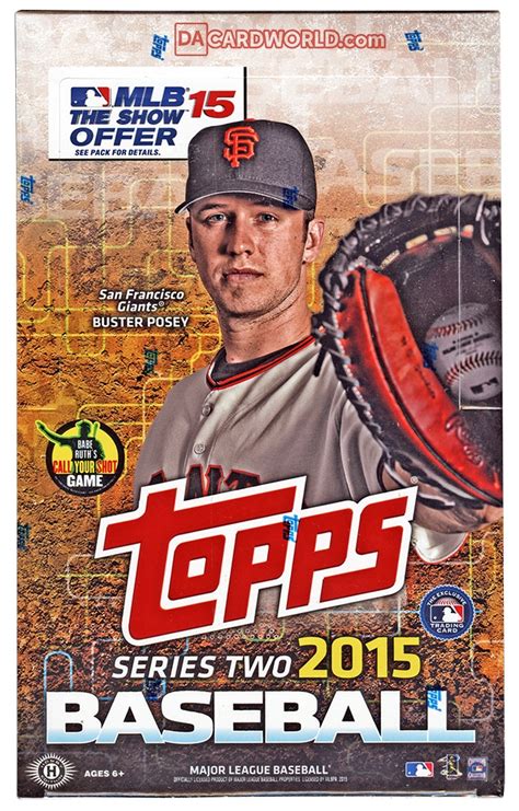 Topps 2015 Topps Series 2 Baseball commercials
