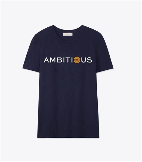 Tory Burch Foundation Embrace Ambition T-Shirt logo