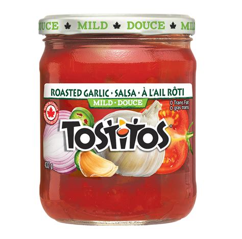 Tostitos Medium Roasted Garlic Salsa logo