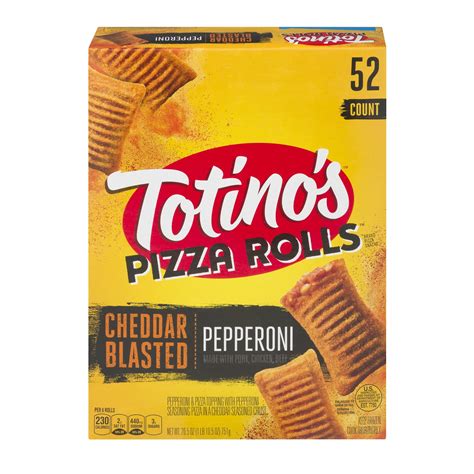 Totino's Cheddar Blasted Crust Pepperoni Rolls logo