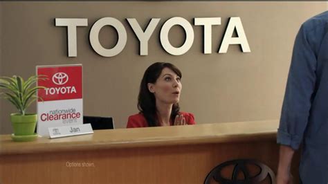 Toyota Nationwide Clearance TV Spot, 'Clarence' featuring Buffy Charlet