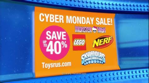 Toys R Us Cyber Week Sale TV commercial