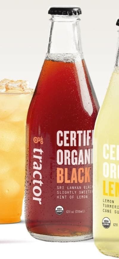 Tractor Beverage Co. Organic Black Tea logo