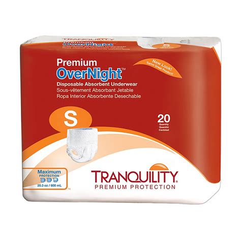 Tranquility Premium OverNight Disposable Absorbent Underwear logo