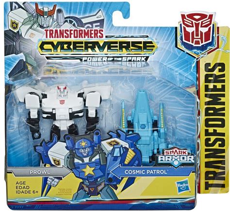 Transformers (Hasbro) Cyberverse Spark Armor Prowl Cosmic Patrol Action Figure logo