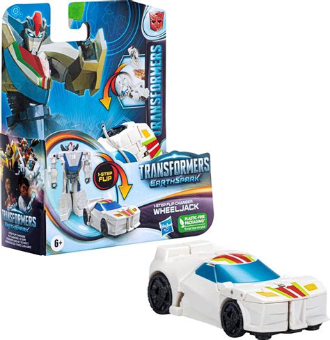 Transformers (Hasbro) EarthSpark 1 Step Flip Changer Wheeljack logo