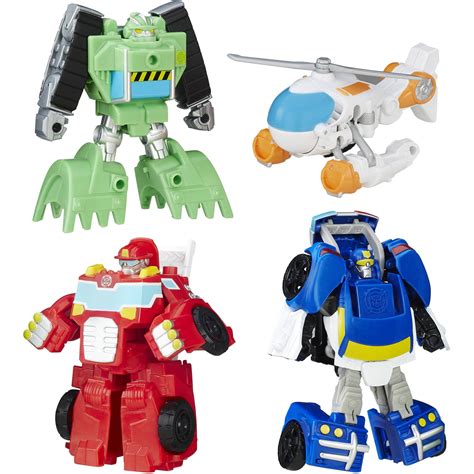 Transformers (Hasbro) Playskool Heroes Rescue Bots Griffin Rock Rescue Team commercials