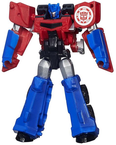 Transformers (Hasbro) Robots in Disguise Optimus Prime Figure logo