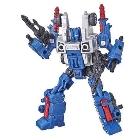 Transformers (Hasbro) Siege War for Cybertron Trilogy Generations War Autobot Six-Gun logo