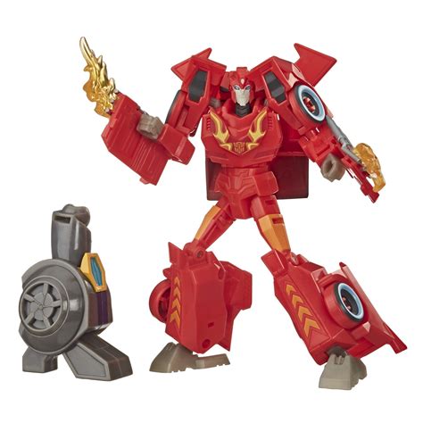 Transformers (Hasbro) Toys Cyberverse Ultra Class Hot Rod Action Figure logo