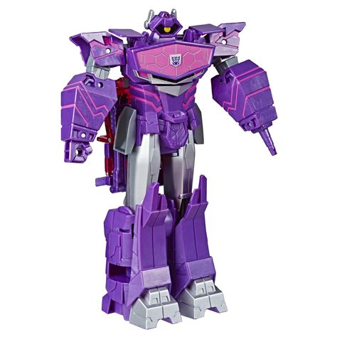 Transformers (Hasbro) Transformers Toys Cyberverse Ultimate Class Shockwave Action Figure logo