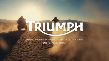 Triumph Motorcycles TV Spot, 'Dunes'
