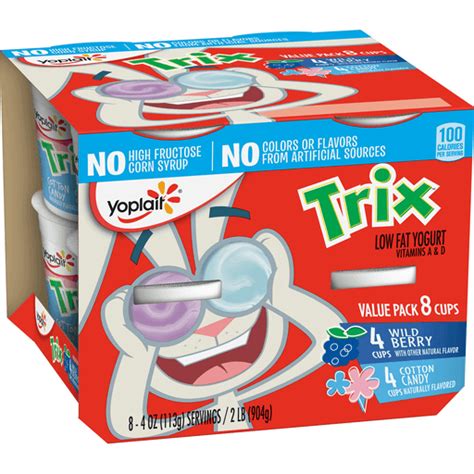 Trix Yogurt Cotton Candy logo