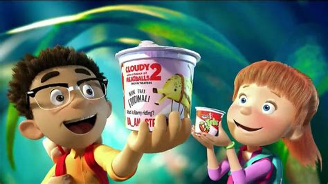 Trix Yogurt TV Spot, 'Cloudy with a Chance of Meatballs 2' featuring Alexandra Pisacane