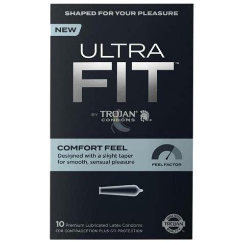 Trojan Ultra Fit Comfort Feel logo
