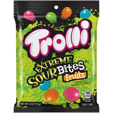 Trolli Extreme Sour Bites logo