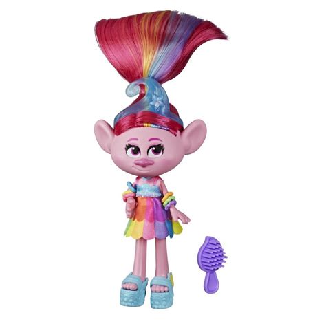Trolls (Hasbro) DreamWorks Trolls Glam Poppy Fashion Doll logo