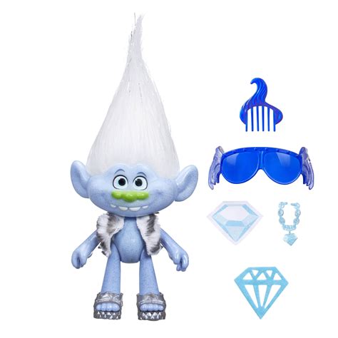 Trolls (Hasbro) DreamWorks Trolls Guy Diamond Collectible Figure commercials