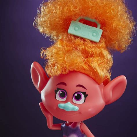 Trolls (Hasbro) DreamWorks Trolls Stylin' DJ Suki Fashion Doll logo