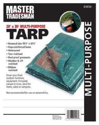 True Value Hardware Master Tradesman Muitl-Purpose Tarp logo