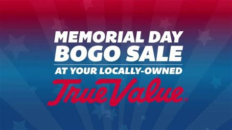 True Value Hardware Memorial Day BOGO Sale TV commercial - Paint and Hoses