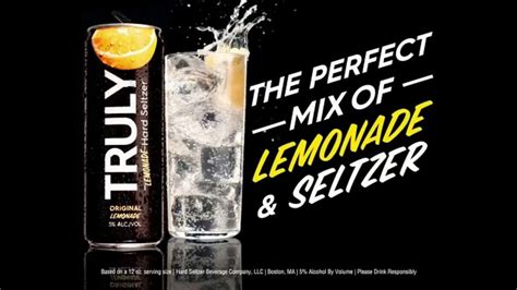 Truly Hard Seltzer Lemonade TV Spot, 'Big Lemonade Flavor' created for Truly Hard Seltzer