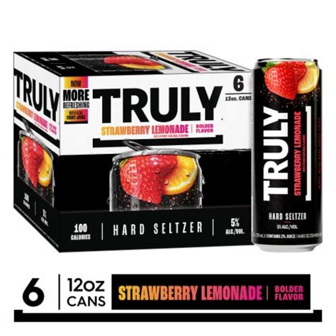 Truly Hard Seltzer Strawberry Lime