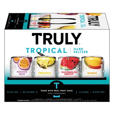 Truly Hard Seltzer Tropical Mix Pack logo