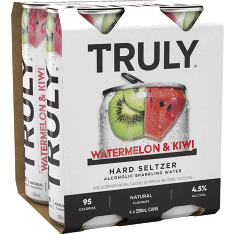 Truly Hard Seltzer Watermelon & Kiwi