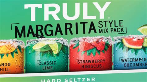 Truly Hard Seltzer Watermelon Cucumber Margarita Style