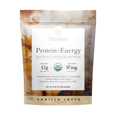 Trusource Protein + Energy Vanilla Latte logo