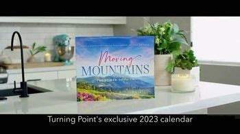 Turning Point USA Moving Mountains 2023 Calendar TV Spot, 'Faith'