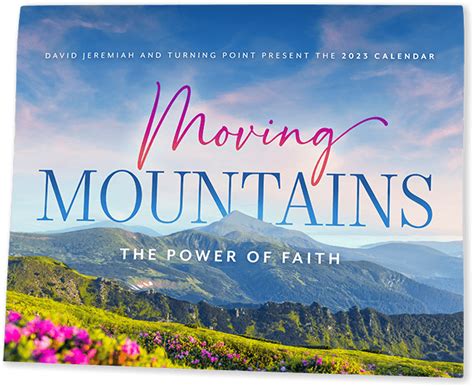 Turning Point USA Moving Mountains 2023 Calendar logo