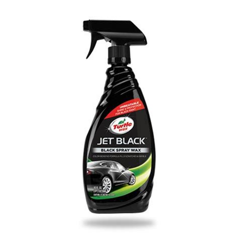 Turtle Wax Jet Black Black Spray Wax logo