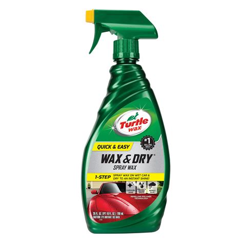 Turtle Wax Quick & Easy Wax & Dry Spray Wax commercials