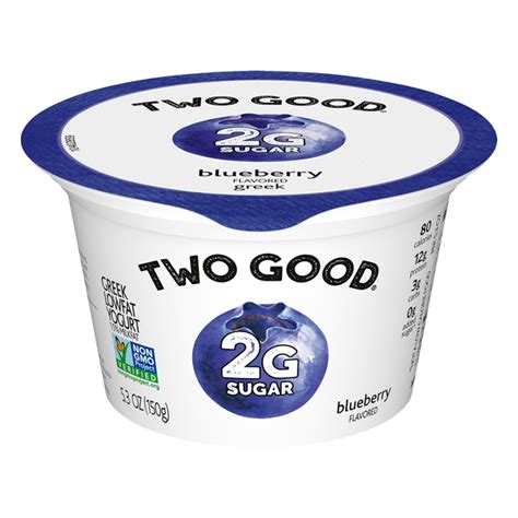 Two Good Yogurt Blueberry logo